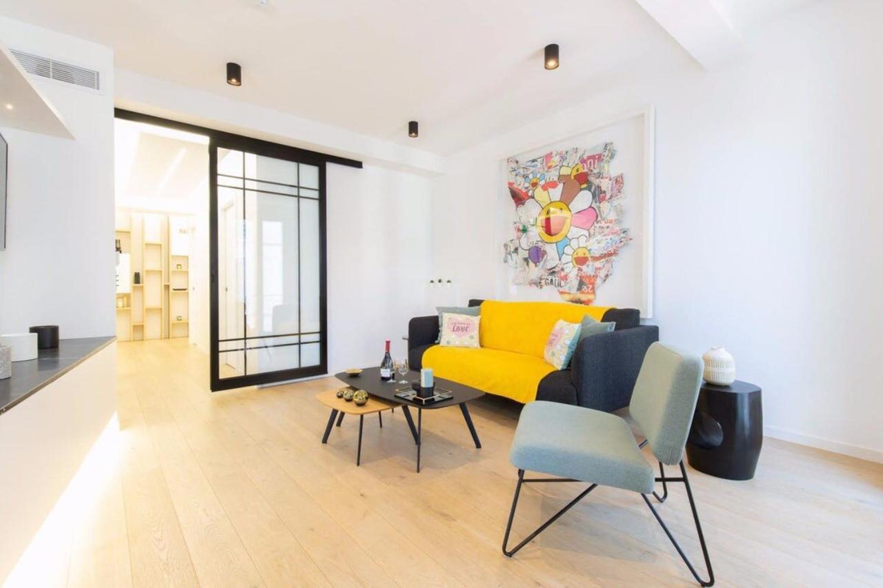 Magnificent Renovated 4-Room Apartment - Croisette Carre D'Or 戛纳 外观 照片