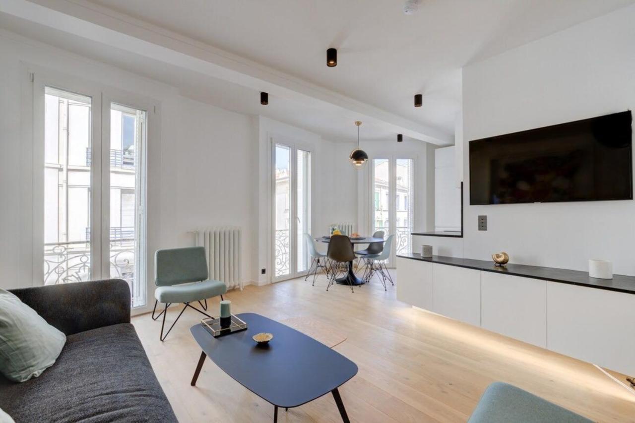 Magnificent Renovated 4-Room Apartment - Croisette Carre D'Or 戛纳 外观 照片