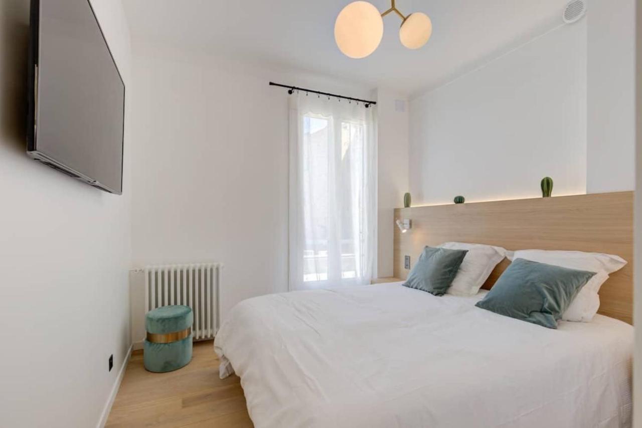 Magnificent Renovated 4-Room Apartment - Croisette Carre D'Or 戛纳 外观 照片