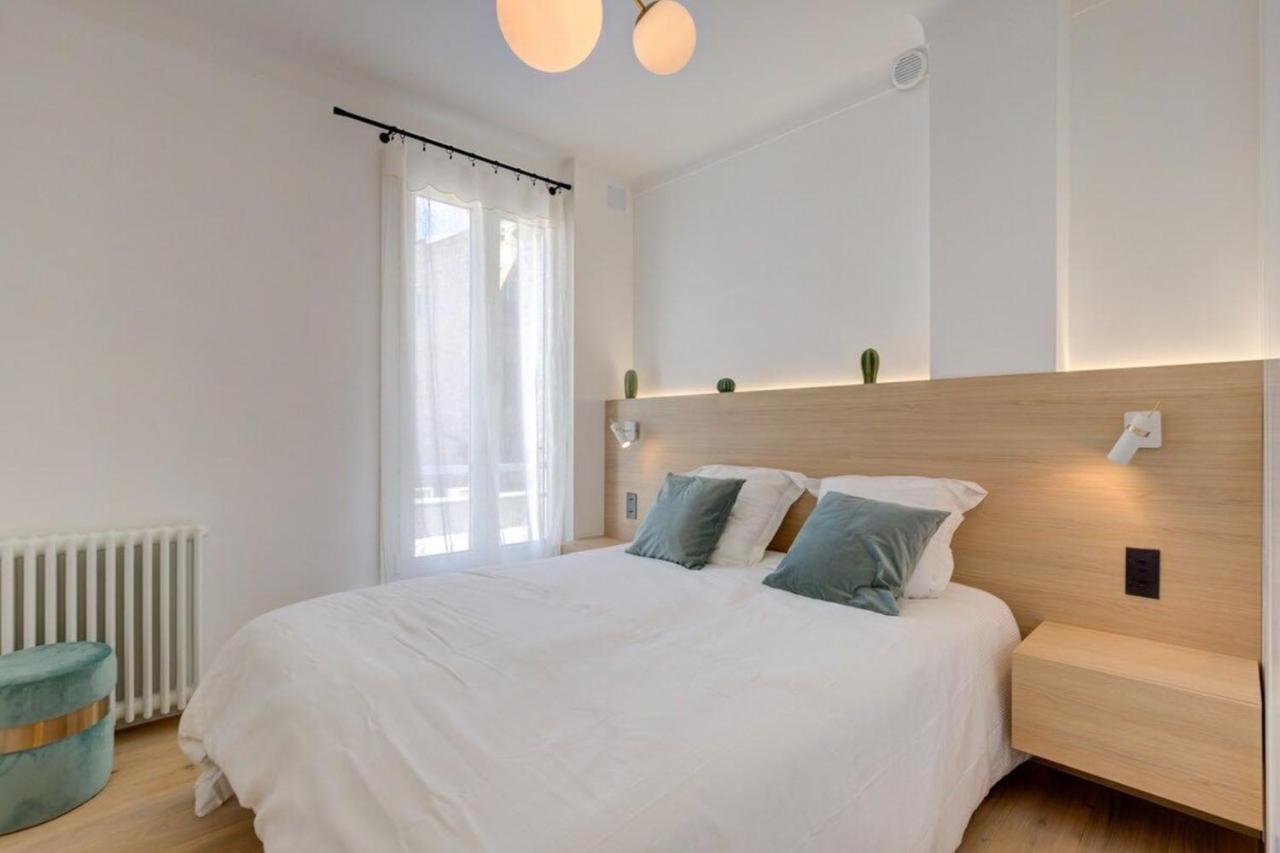 Magnificent Renovated 4-Room Apartment - Croisette Carre D'Or 戛纳 外观 照片
